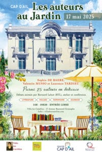 Les auteurs au jardin à Cap d'Ail